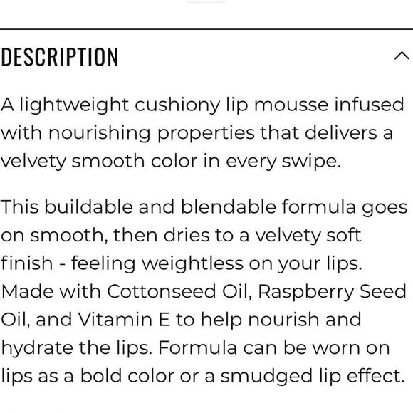 🌻 KAJA  EVERYGIRL - PEACHY NUDE LOVE SWIPE Lightweight Cushiony Lip Mousse FullS - Picture 12 of 13